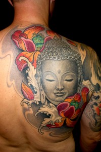 Tattoo Buddha Ruecken