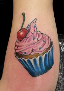 Tattoo Cupcake Muffin