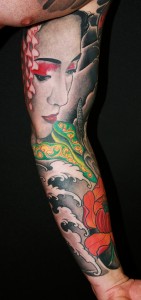 Tattoo Japan Frau Arm
