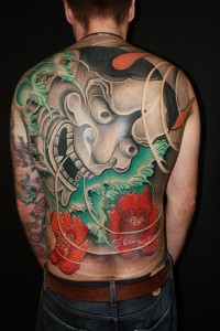 Tattoo Ruecken Hennay Sleeve Asia