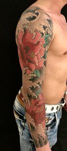 Blütenarm Tattoo