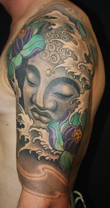 Tattoo Asia Arm Portrait