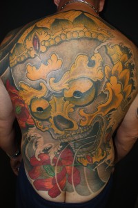 Tattoo Asia Hennay Sleeve Ruecken