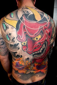 Tattoo Asia Hennya Sleeve Ruecken
