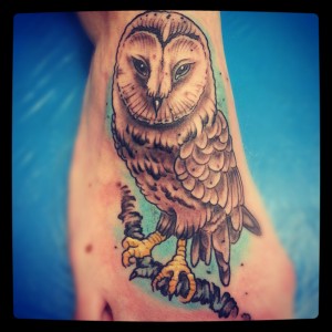Tattoo Eule Owl