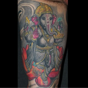 Tattoo Ganesha Hindi Indisch