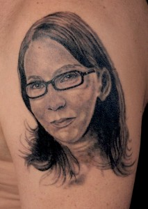 Tattoo Portrait Frau