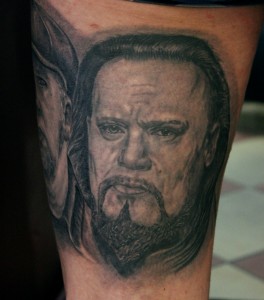 Tattoo Portrait Mann Kevin Russel