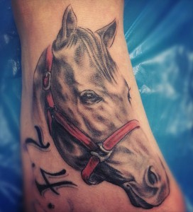 Tattoo Portrait Pferd