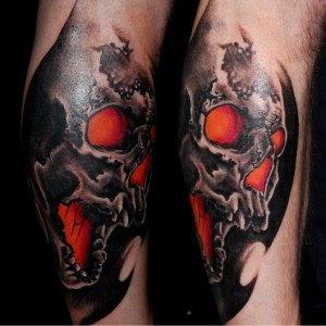 Tattoo Schaedel Totenkopf Skull