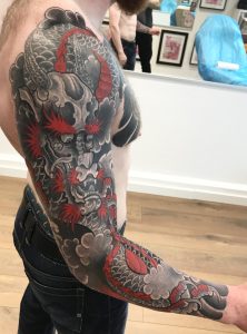 Drachenarm Tattoo